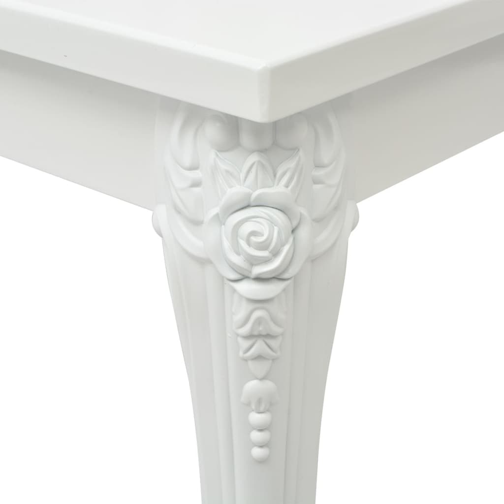243380 vidaXL Coffee Table 100x60x42 cm High Gloss White