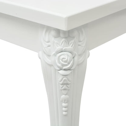 243380 vidaXL Coffee Table 100x60x42 cm High Gloss White