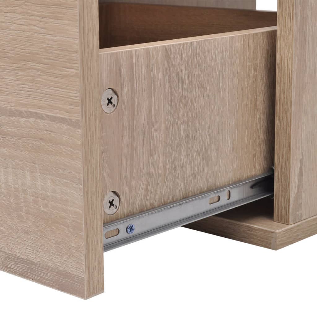 vidaXL 11 Piece Bathroom Furniture Set with Basin with Tap Beige