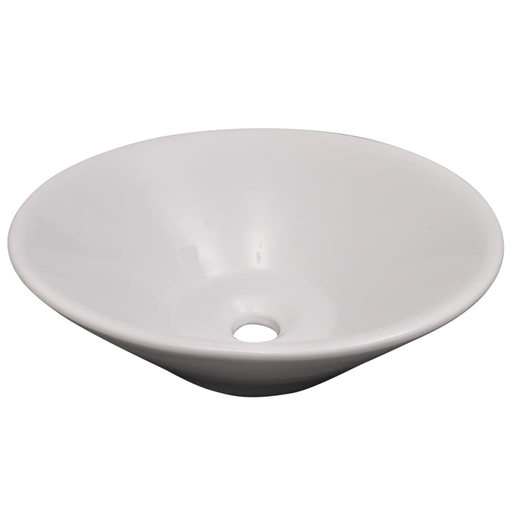 vidaXL Nine Piece Bathroom Furniture Set with Basin with Tap Beige
