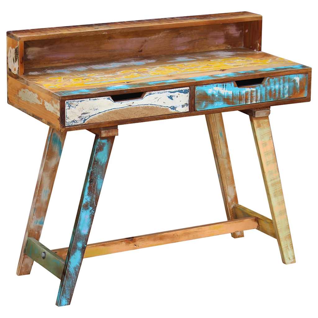 243270 vidaXL Desk Solid Reclaimed Wood