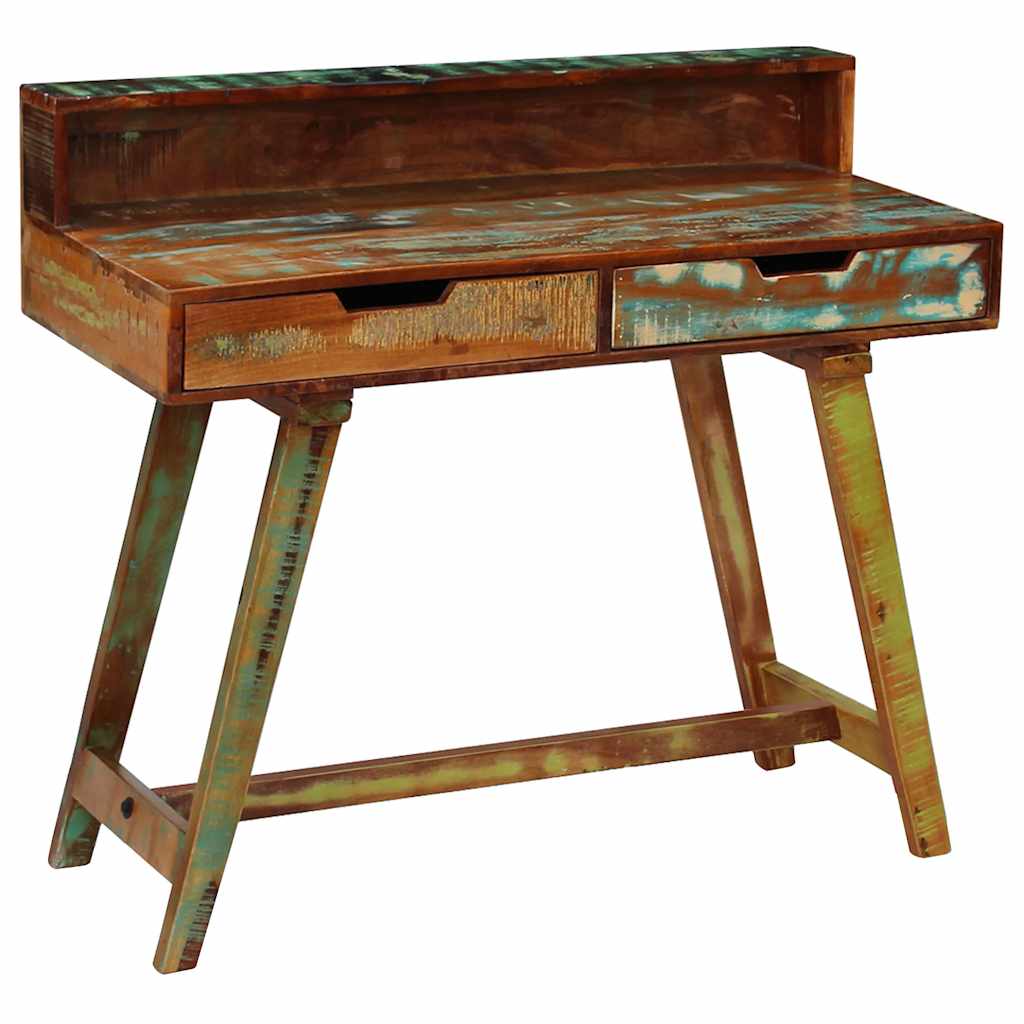 243270 vidaXL Desk Solid Reclaimed Wood