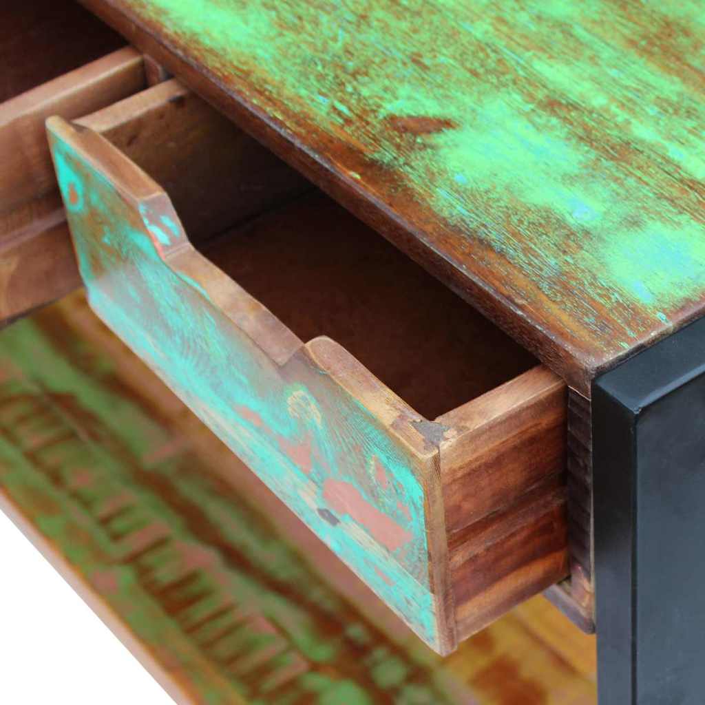 243273 vidaXL Sideboard 3 Drawers Solid Reclaimed Wood