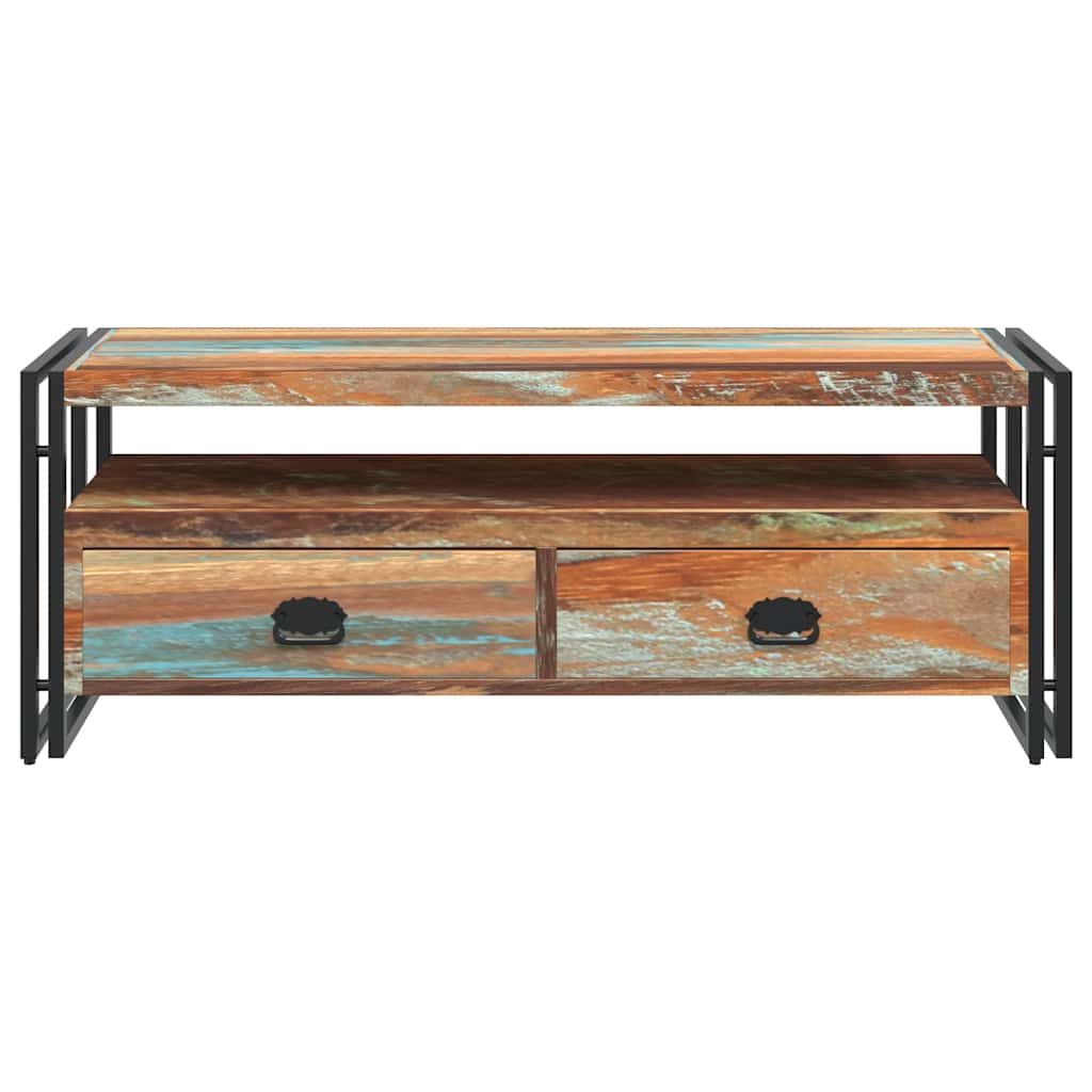 vidaXL TV Cabinet Solid Reclaimed Wood