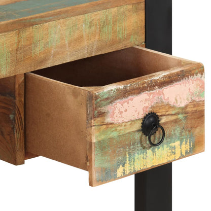 vidaXL Desk Solid Reclaimed Wood