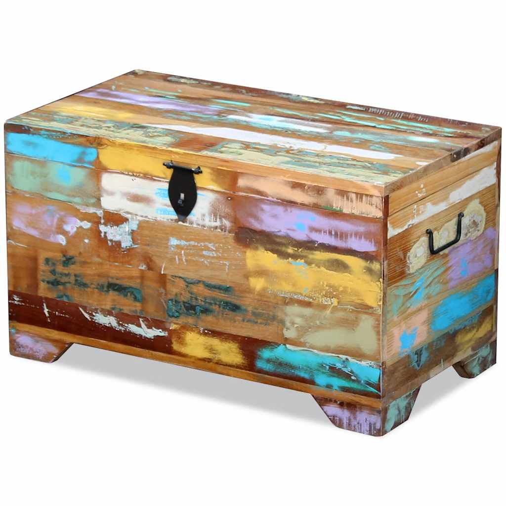 243277 vidaXL Storage Chest Solid Reclaimed Wood