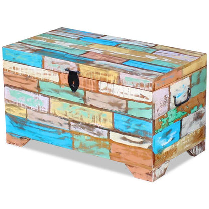 243277 vidaXL Storage Chest Solid Reclaimed Wood