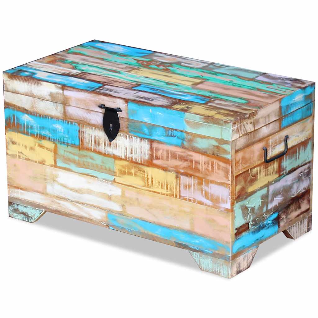 243277 vidaXL Storage Chest Solid Reclaimed Wood