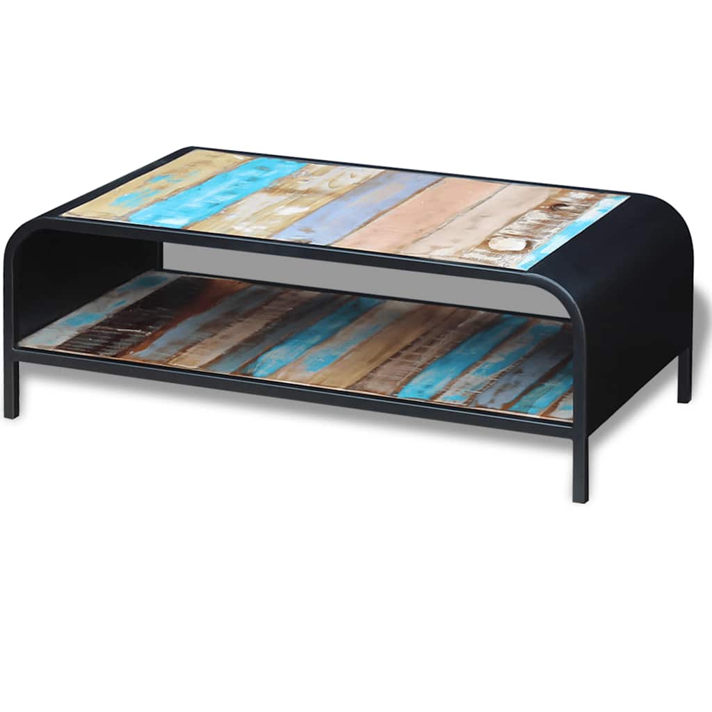 243285 vidaXL Coffee Table Solid Reclaimed Wood