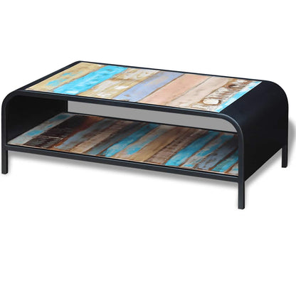 243285 vidaXL Coffee Table Solid Reclaimed Wood