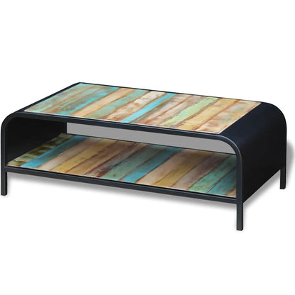 243285 vidaXL Coffee Table Solid Reclaimed Wood