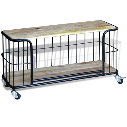 vidaXL Tv Cabinet | Varies | Solid mango wood, Iron | Medium | Tv Cabinet
