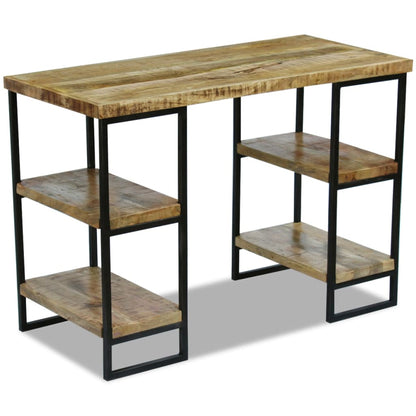 243333 vidaXL Office Desk Mango Wood 110x50x76 cm