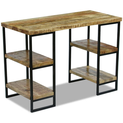 243333 vidaXL Office Desk Mango Wood 110x50x76 cm