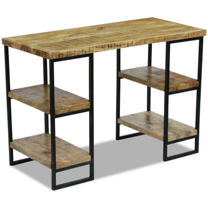 243333 vidaXL Office Desk Mango Wood 110x50x76 cm