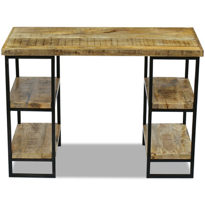 243333 vidaXL Office Desk Mango Wood 110x50x76 cm