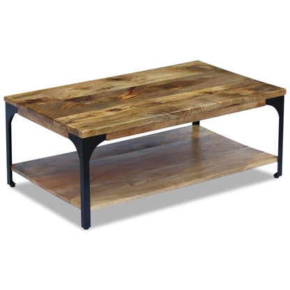 243341 vidaXL Coffee Table Mango Wood 100x60x38 cm