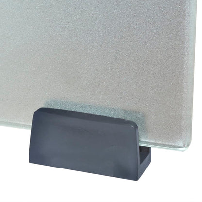 vidaXL Double Sliding Door Glass