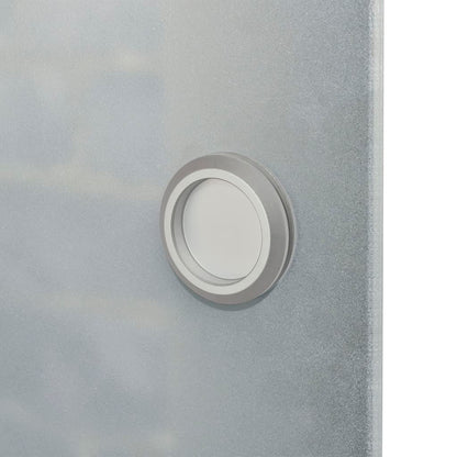 vidaXL Double Sliding Door Glass