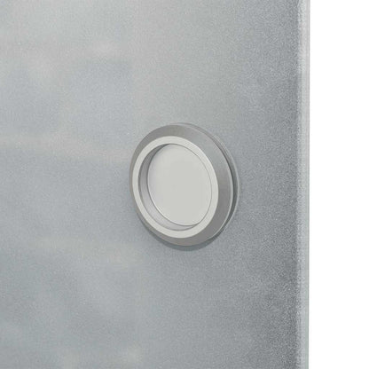 vidaXL Double Sliding Door Glass