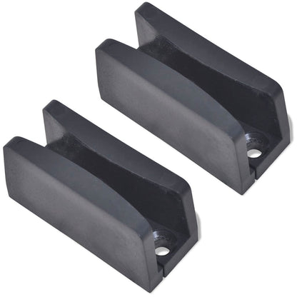 vidaXL Double Sliding Door Glass