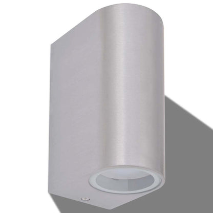 vidaXL Outdoor LED Wall Lights 2 pcs Round Up/Downwards