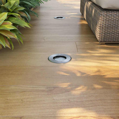 vidaXL Ground Light | Set of 3 | Silver and black