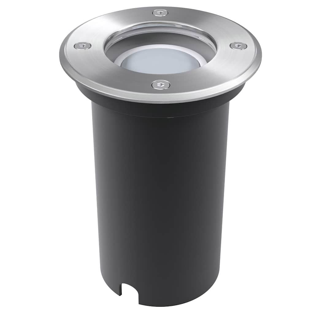 vidaXL Outdoor LED Ground Lights 3 pcs Round