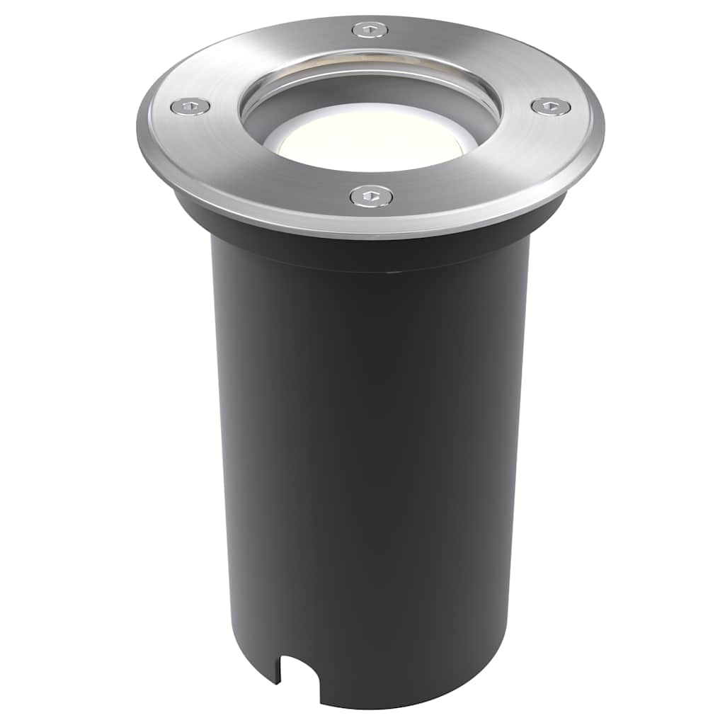 vidaXL Outdoor LED Ground Lights 3 pcs Round