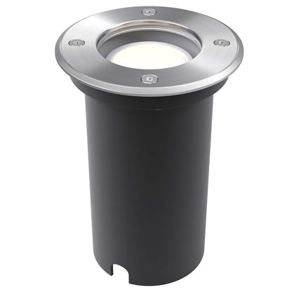 vidaXL Outdoor LED Ground Lights 3 pcs Round