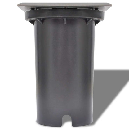vidaXL Ground Light | Set of 3 | Silver and grey