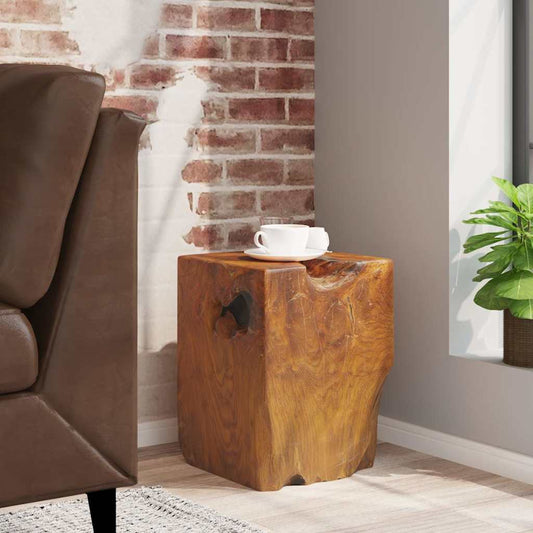 243469 vidaXL Stool Solid Teak Wood