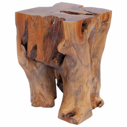 243469 vidaXL Stool Solid Teak Wood