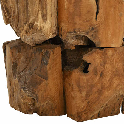 vidaXL Coffee Table | Brown | Solid teak driftwood | Medium | Coffee Table