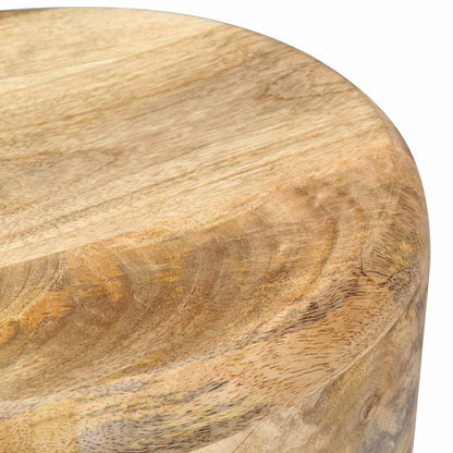 vidaXL Bar Stools 2 pcs Solid Mango Wood