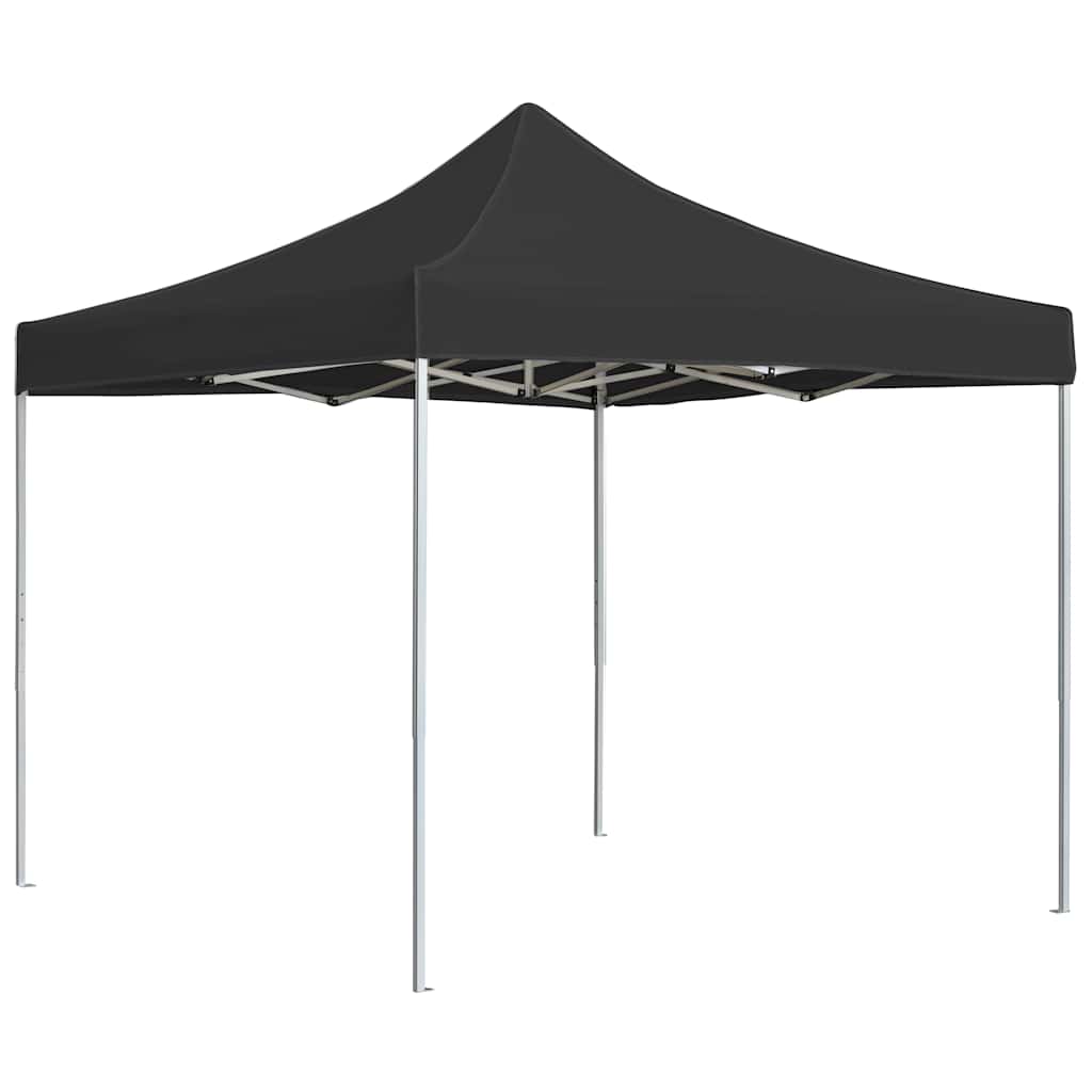 vidaXL Party Tent | Anthracite | Aluminium alloy | 3m x 3m | Collapsible