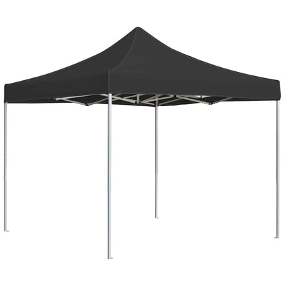 vidaXL Party Tent | Anthracite | Aluminium alloy | 3m x 3m | Collapsible