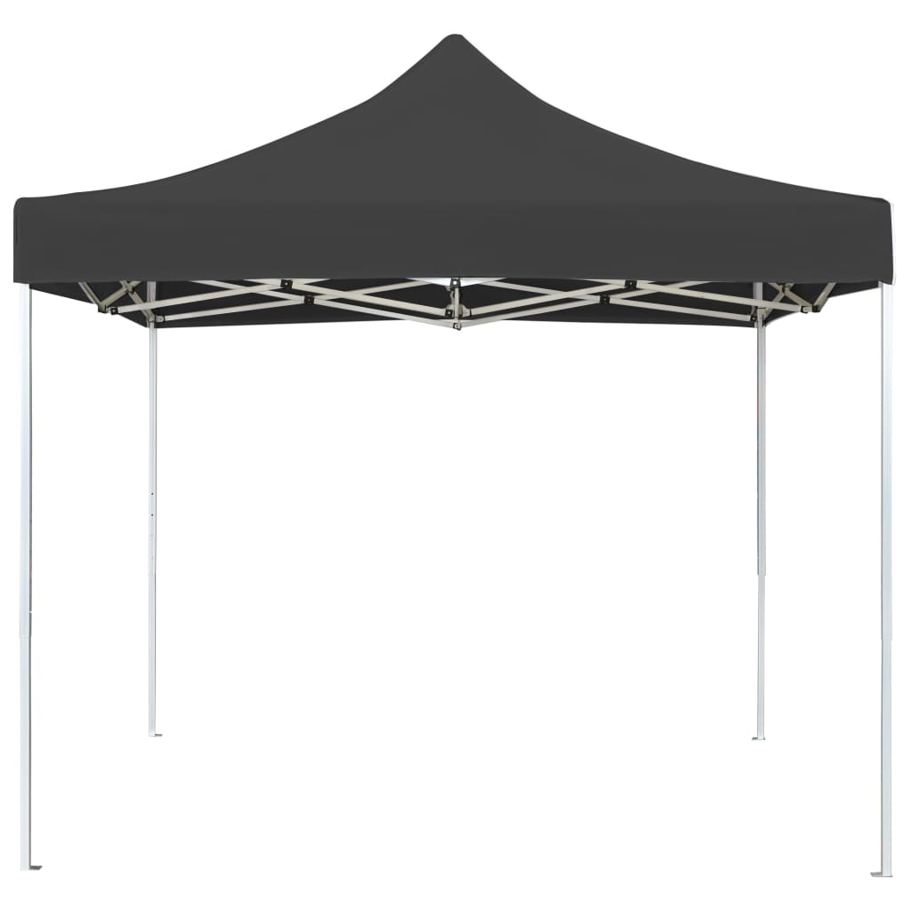 vidaXL Party Tent | Anthracite | Aluminium alloy | 3m x 3m | Collapsible
