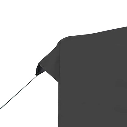 vidaXL Party Tent | Anthracite | Aluminium alloy | 3m x 3m | Collapsible