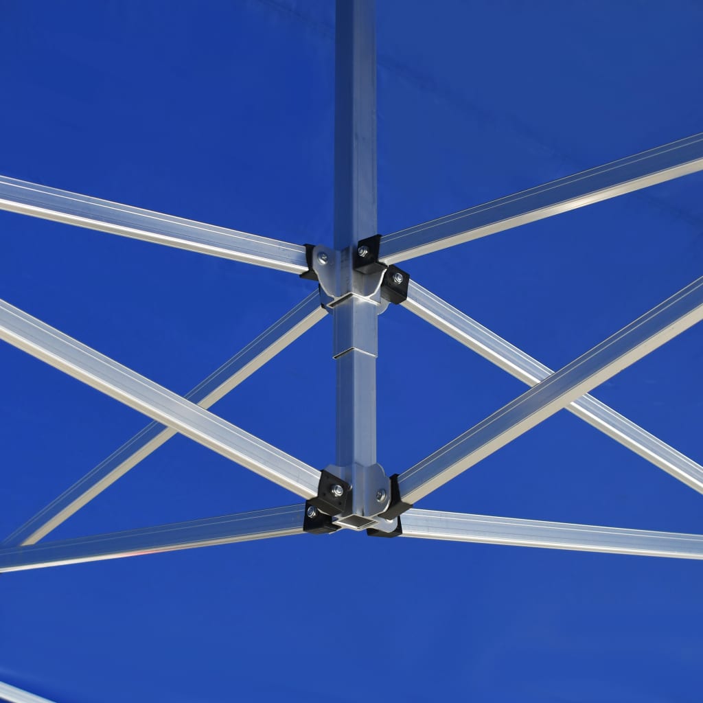 vidaXL Professional Folding Party Tent Aluminium 4.5x3 m Blue