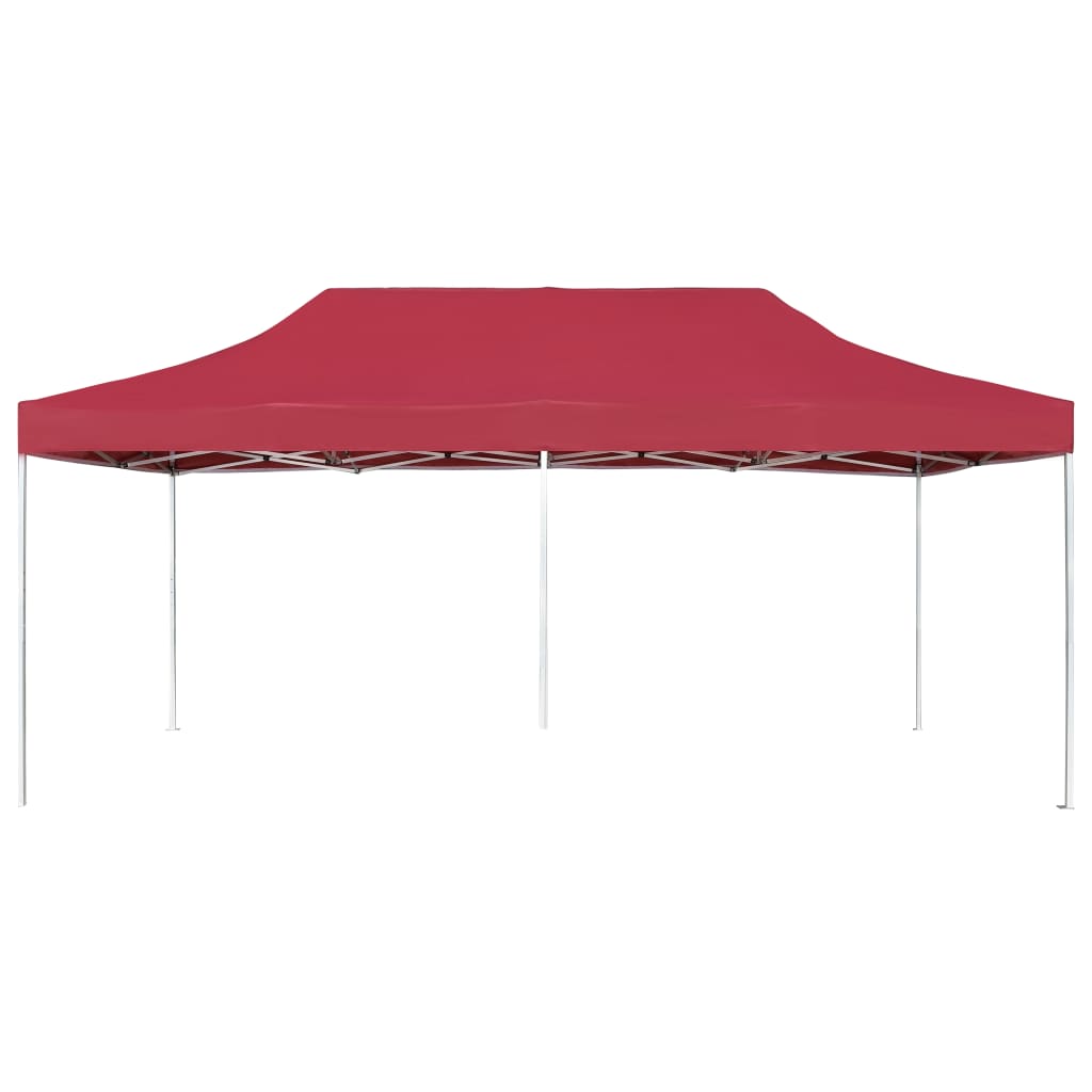 vidaXL Party Tent | Wine Red | Aluminium alloy, Oxford fabric with PVC coating
