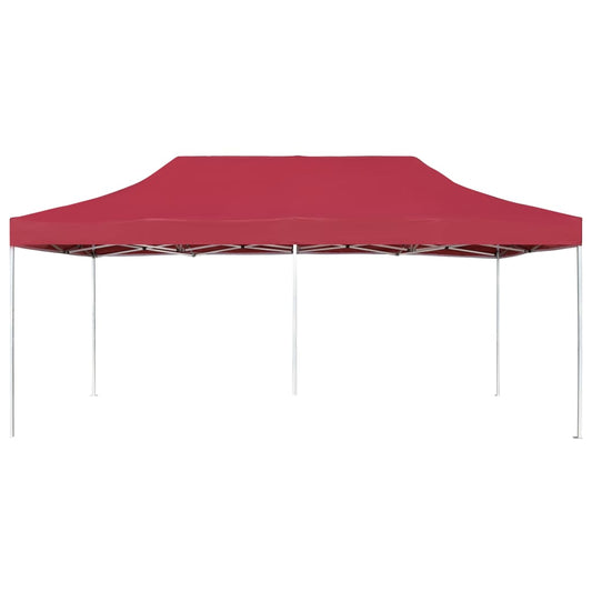 vidaXL Party Tent | Wine Red | Aluminium alloy, Oxford fabric with PVC coating