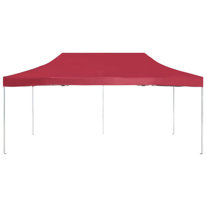 vidaXL Party Tent | Wine Red | Aluminium alloy, Oxford fabric with PVC coating