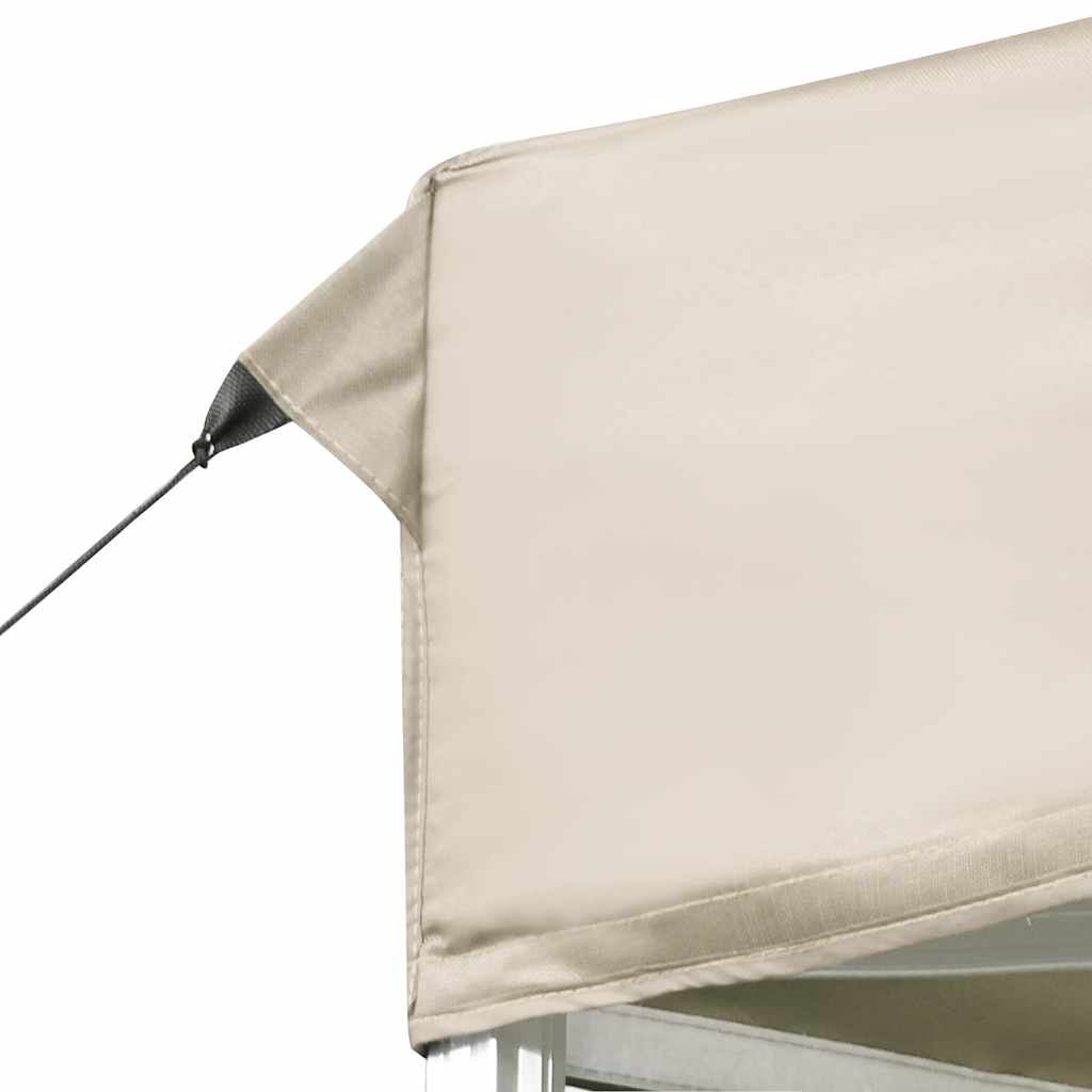 vidaXL Professional Folding Party Tent with Walls Aluminium 6x3m Cream