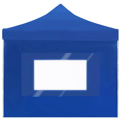 vidaXL Party Tent | Blue | Aluminium alloy, Oxford fabric with PVC coating