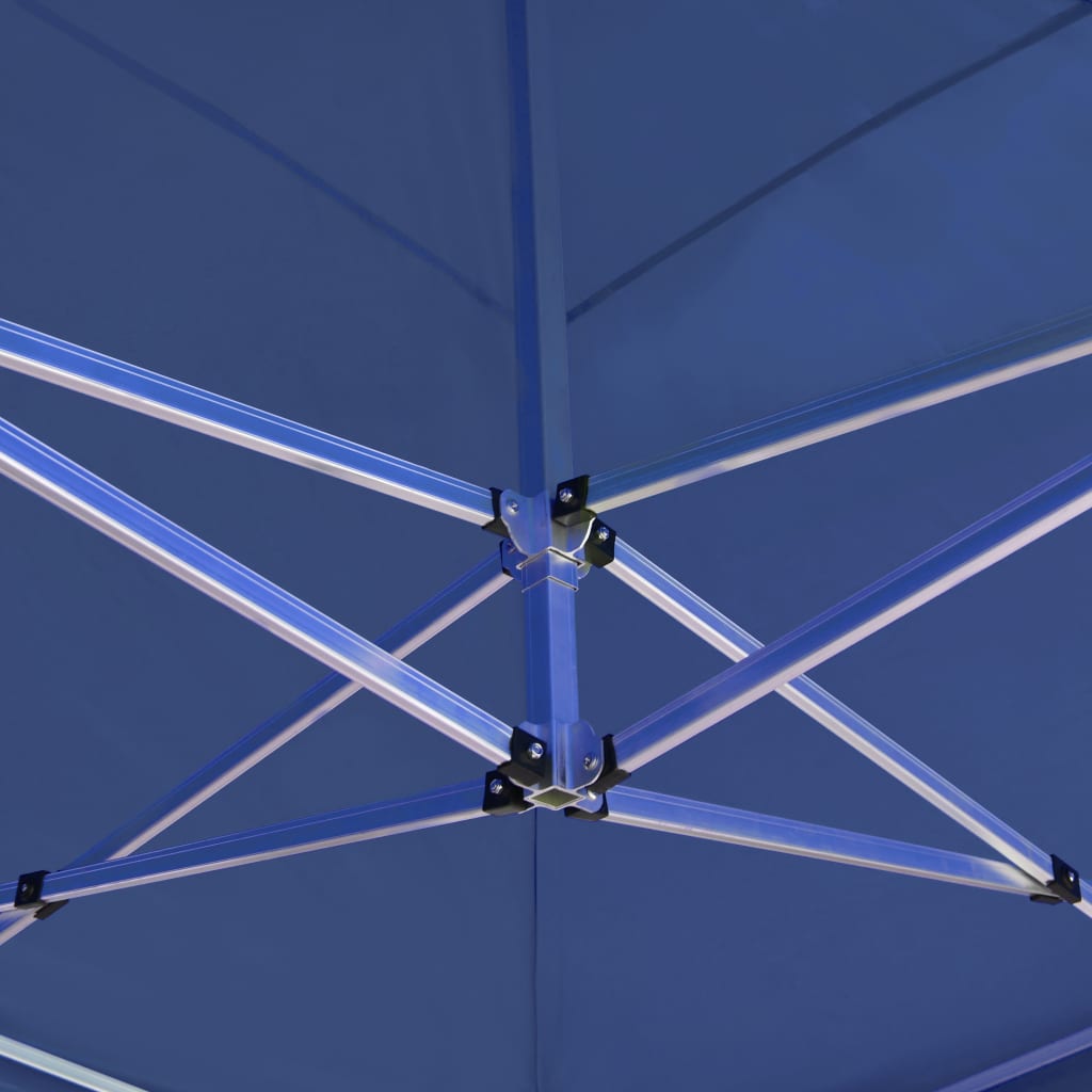 vidaXL Party Tent | Blue | Aluminium alloy, Oxford fabric with PVC coating