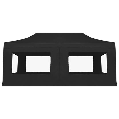 vidaXL Professional Folding Party Tent with Walls Aluminium 6x3 m Anthracite