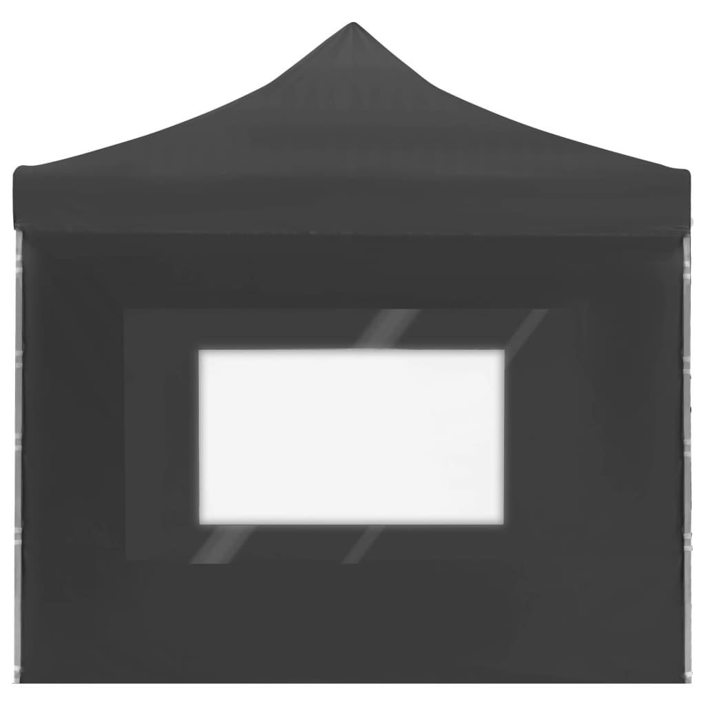 vidaXL Professional Folding Party Tent with Walls Aluminium 6x3 m Anthracite