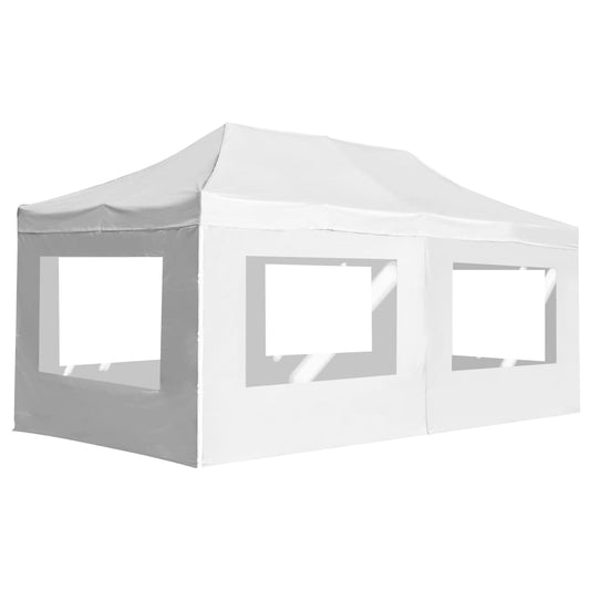 vidaXL Party Tent | White | Oxford fabric with PVC coating | 6x3m | Foldable