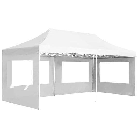 vidaXL Party Tent | White | Oxford fabric with PVC coating | 6x3m | Foldable